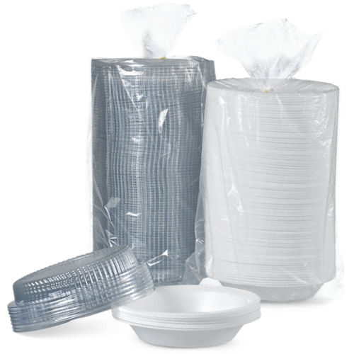 بشقاب یکبار مصرف مات و شیشه ای